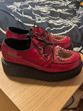 Demonia Red Heart Creeper 108